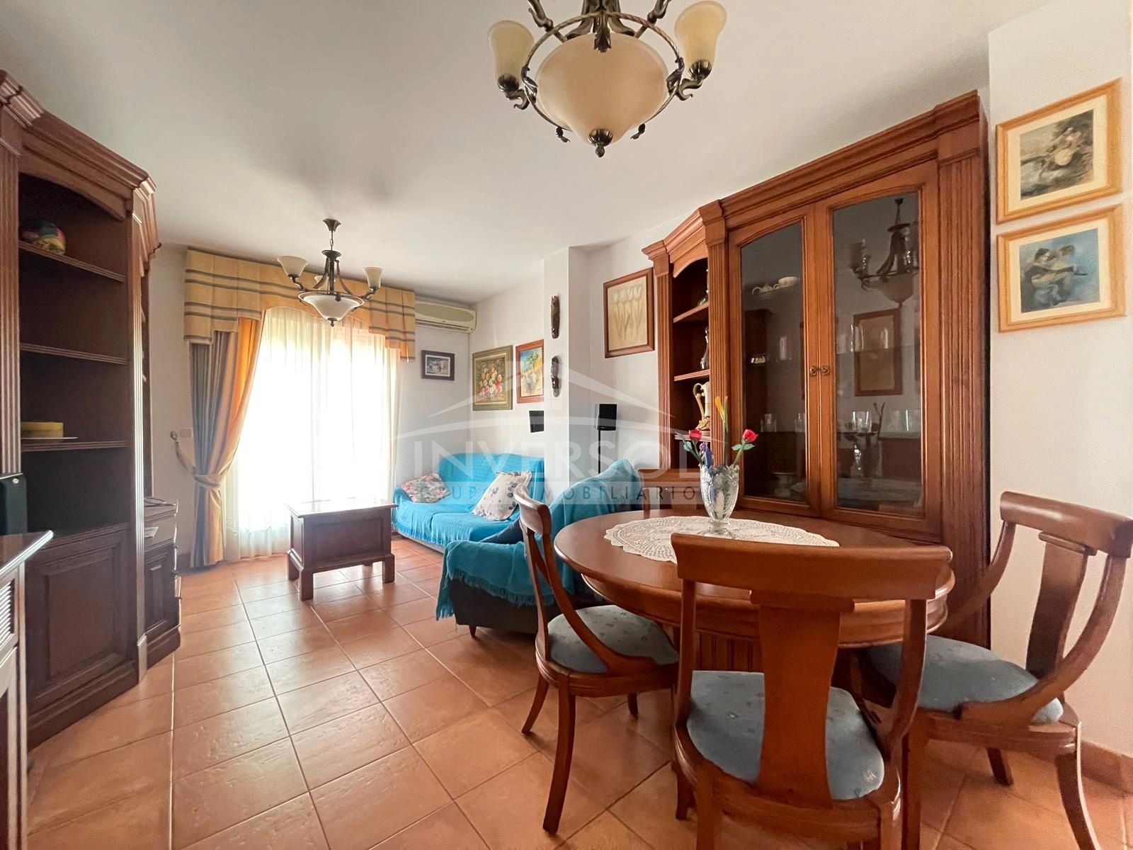 Living room of Flat for sale in El Ejido  with Terrace, Furnished and Oven