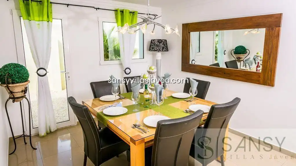 Dining room of Houses for sale in Jávea / Xàbia  with Air Conditioner and Storage room