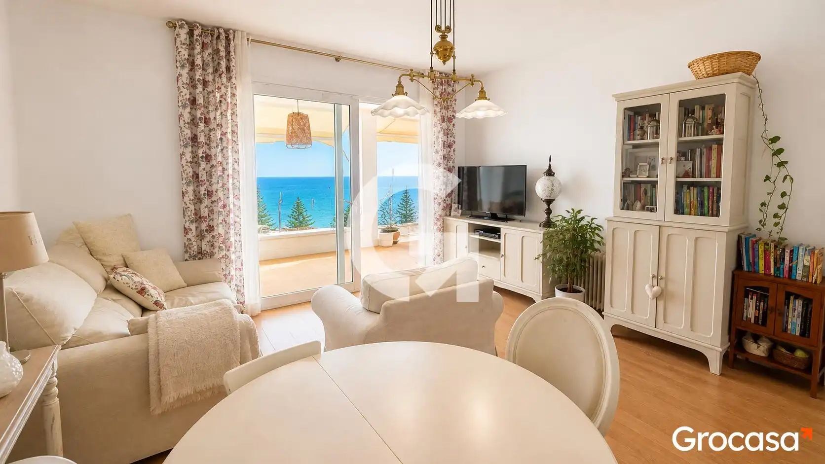 Sala de estar de Casa adosada en venta en Vélez-Málaga con Terraza, Trastero y Amueblado