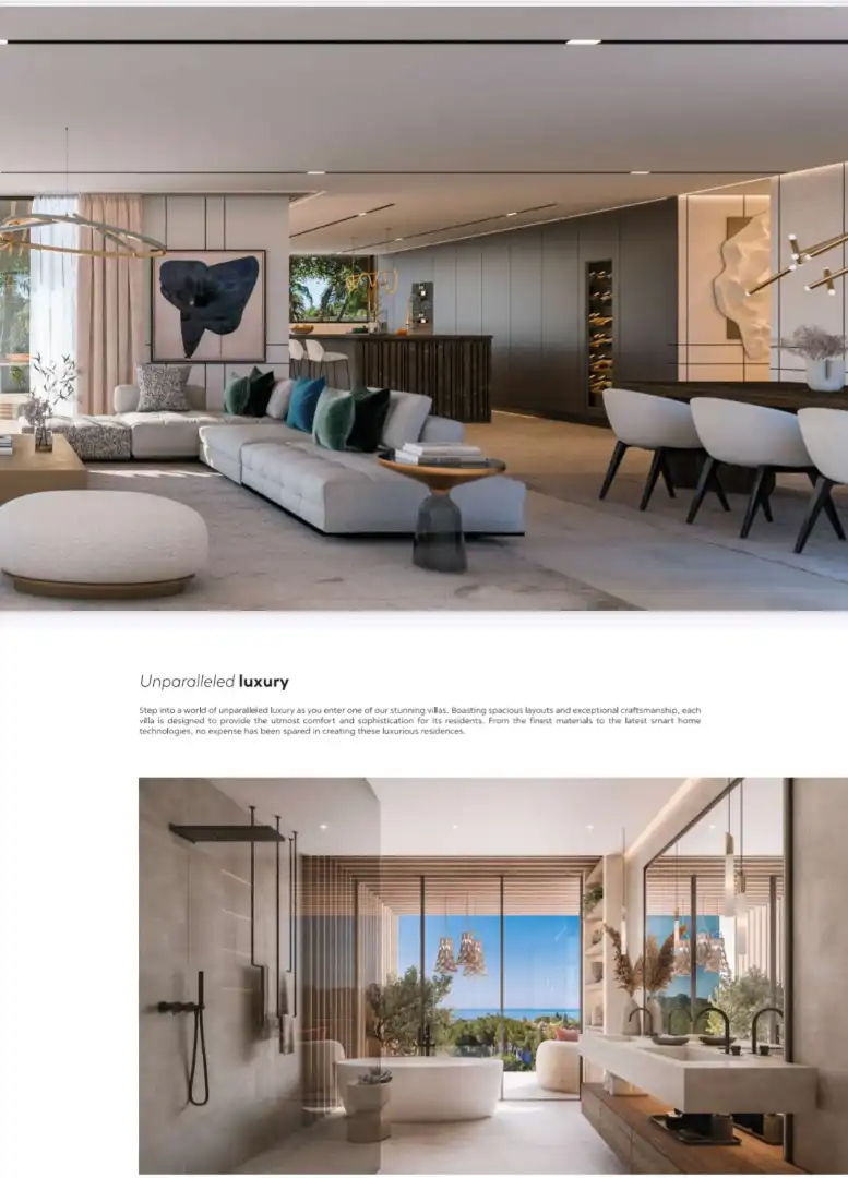 Sala d'estar de Casa o xalet en venda en Marbella amb Aire condicionat, Jardí privat i Terrassa