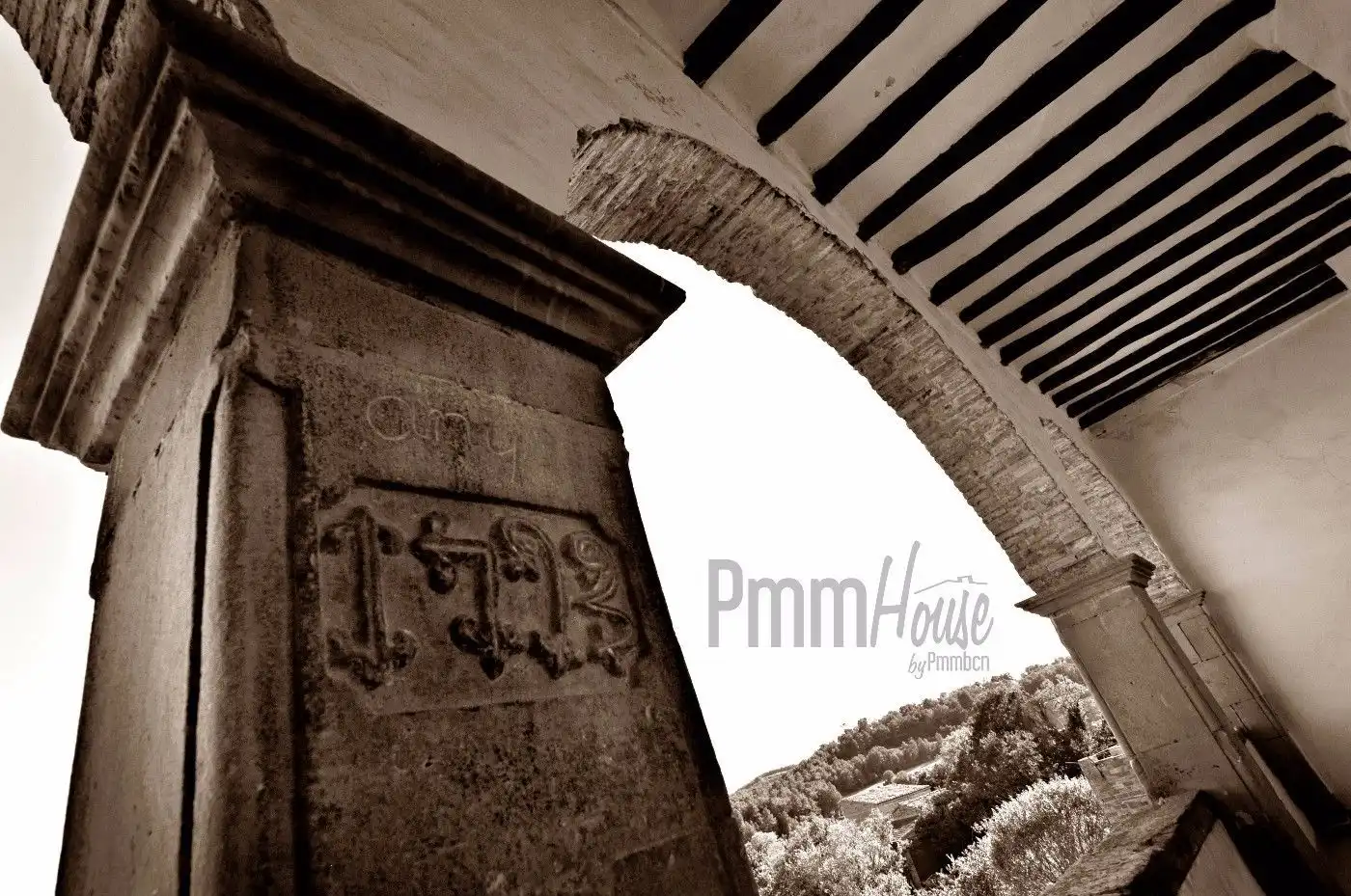 Vista exterior de Finca rústica en venta en Calonge de Segarra con Terraza, Trastero y Piscina