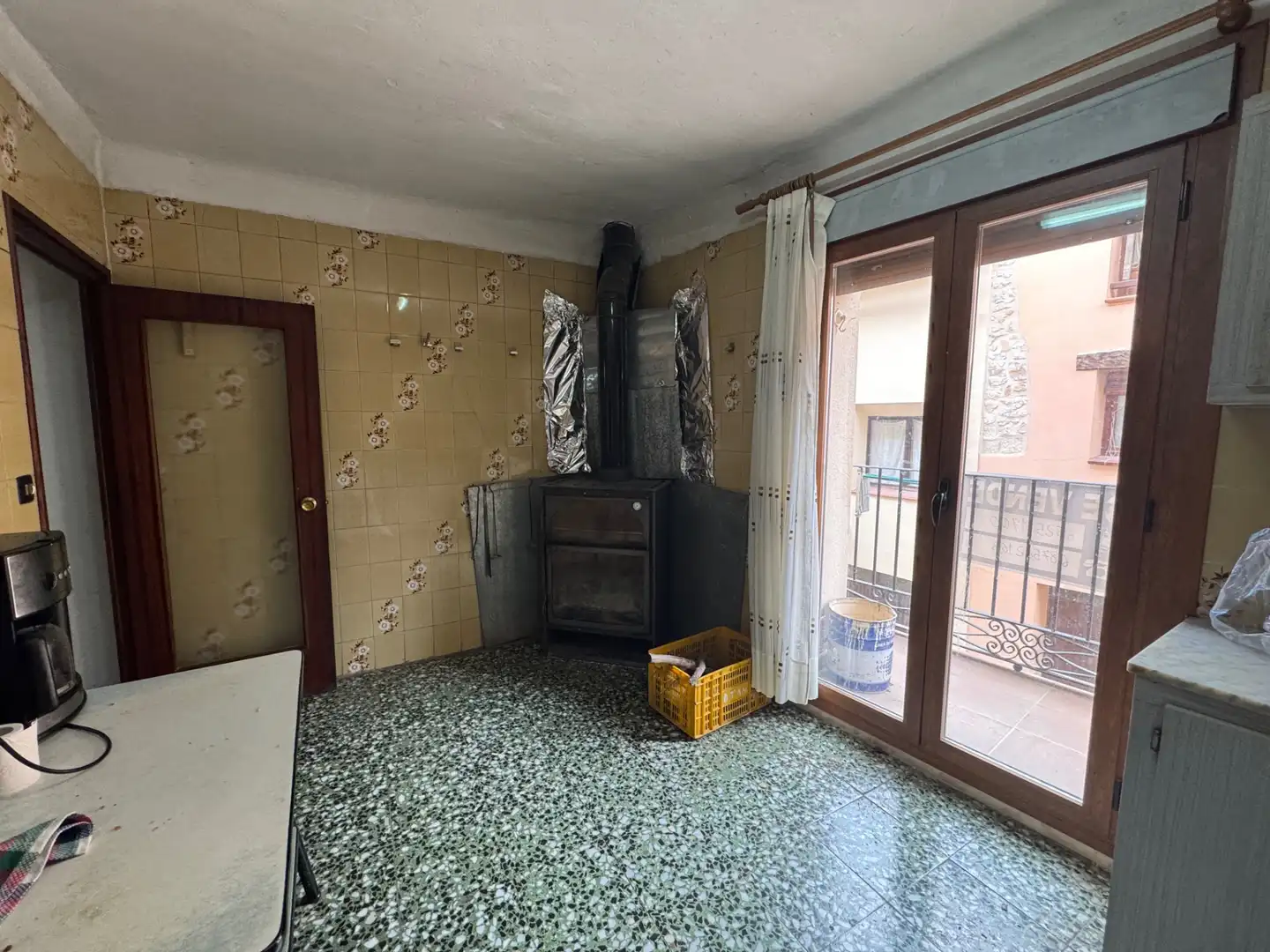 Cocina de Casa adosada en venta en Ráfales con Amueblado, Horno y Microondas