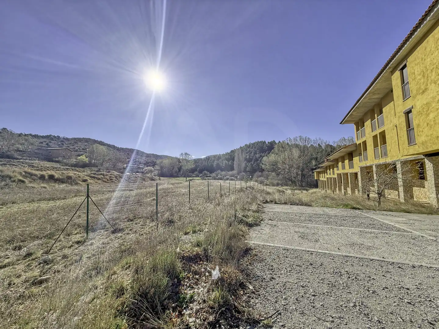 Vista exterior de Dúplex en venta en Alcalá de la Selva con Calefacción y Terraza