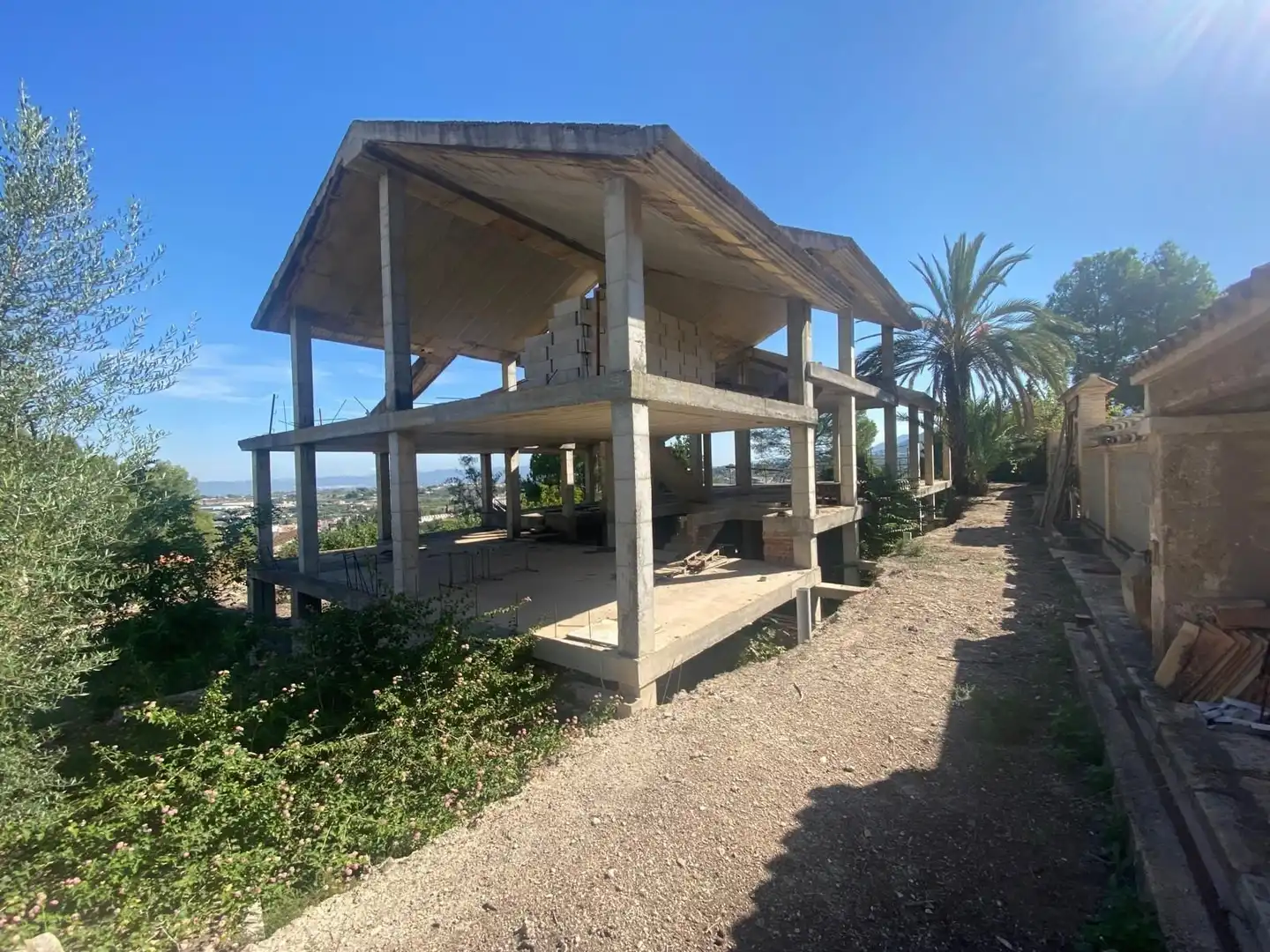 Vista exterior de Casa o xalet en venda en Albaida