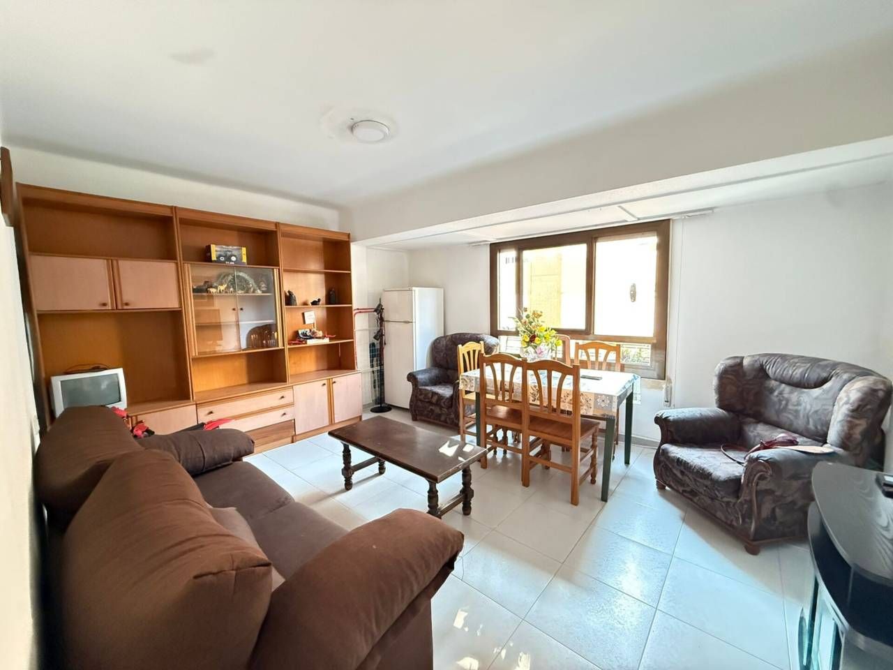 Sala de estar de Piso en venta en Castellón de la Plana / Castelló de la Plana con Amueblado