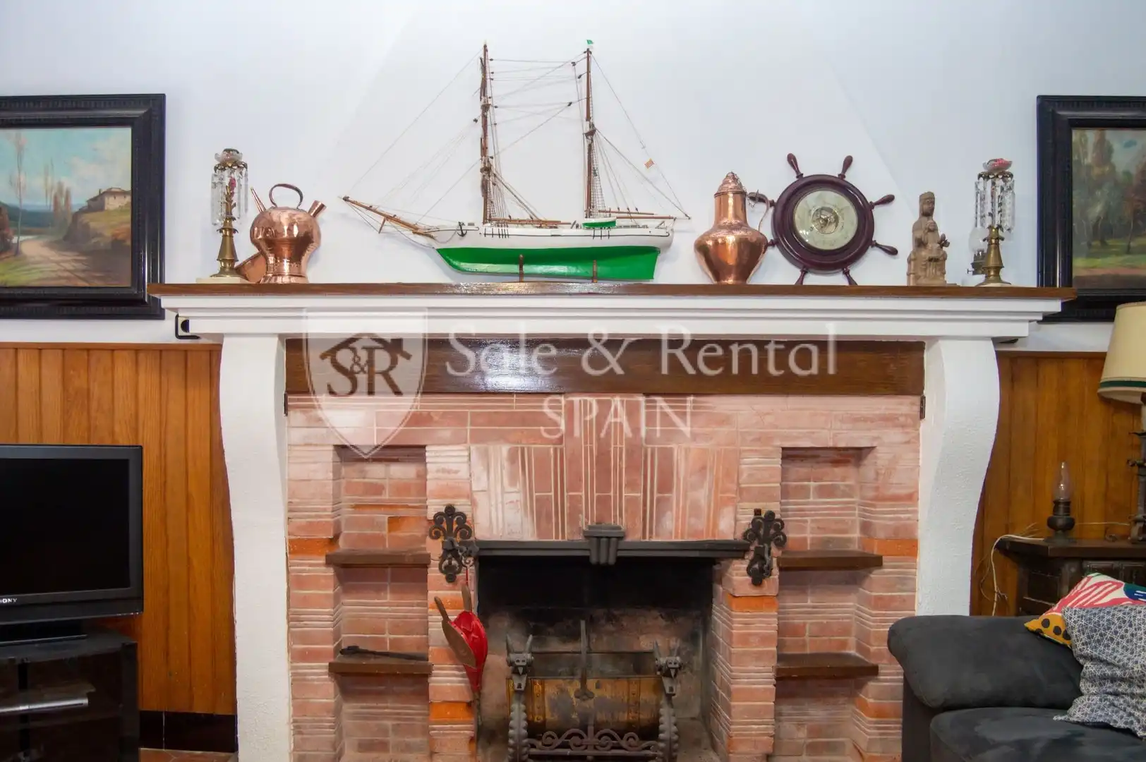 Living room of Houses for sale in Tossa de Mar  with Heating, Private garden and Terrace