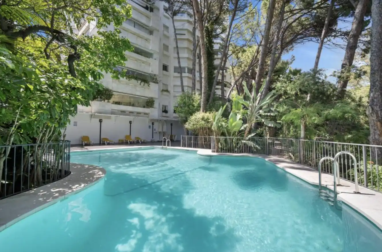Piscina de Apartament de lloguer en Marbella amb Aire condicionat, Piscina i Moblat