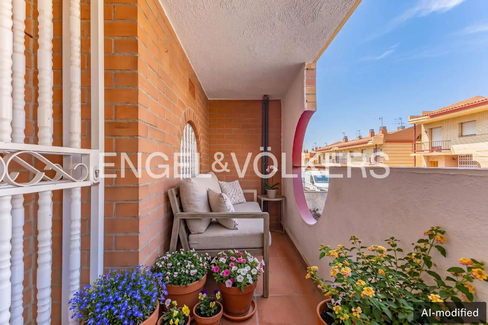 Terraza de Casa adosada en venta en Ripollet con Calefacción, Jardín privado y Terraza