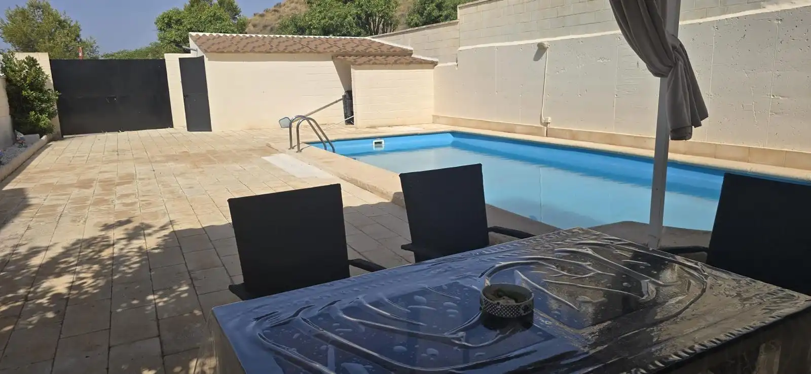 Piscina de Casa o xalet en venda en Mazarrón amb Aire condicionat, Calefacció i Jardí privat