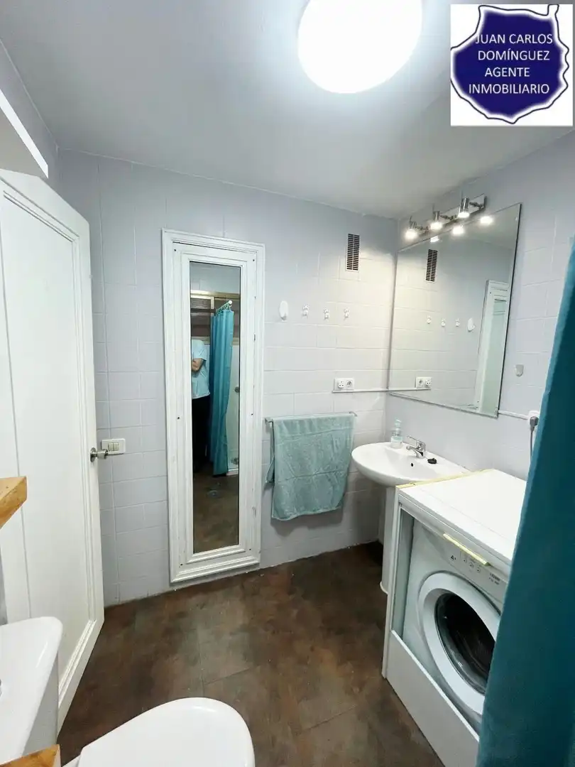 Baño de Apartamento de alquiler en San Bartolomé de Tirajana con Terraza, Amueblado y Piscina comunitaria