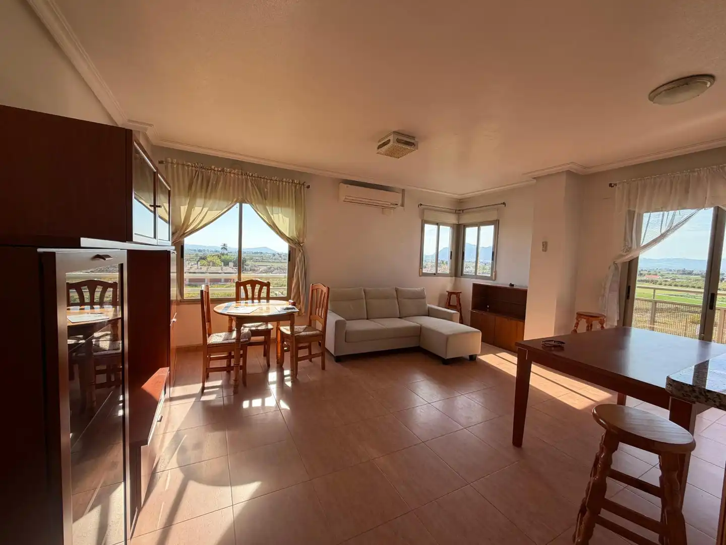 Sala de estar de Apartamento en venta en Almoradí con Aire acondicionado y Terraza