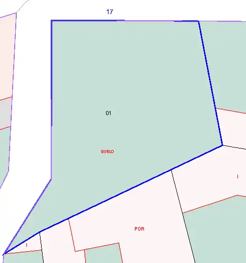 Terreno residencial en venta en Calle de la Vía