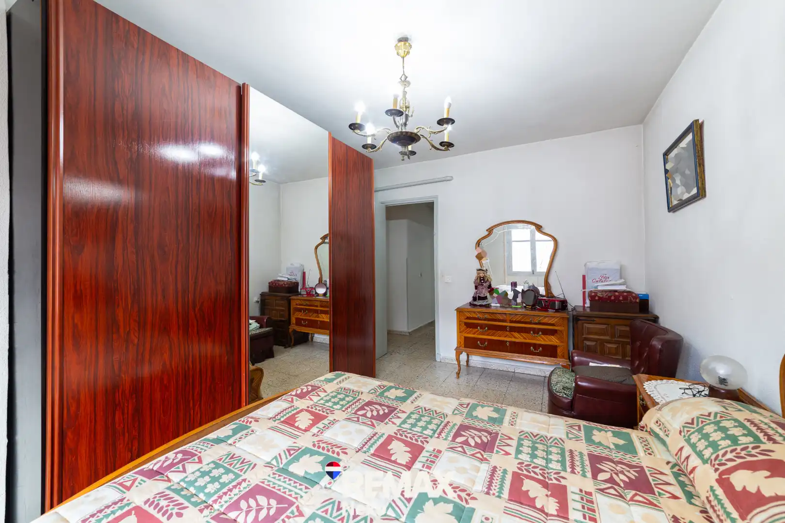 Bedroom of Flat for sale in Segovia  with Heating and Storage room