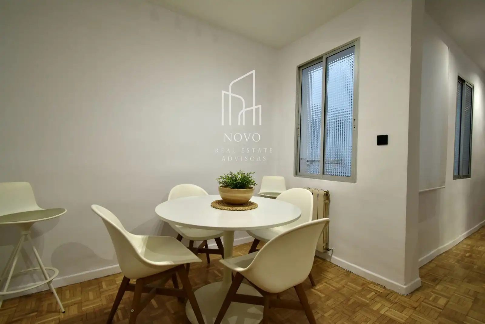 Comedor de Piso de alquiler en Madrid con Aire acondicionado, Calefacción y Amueblado