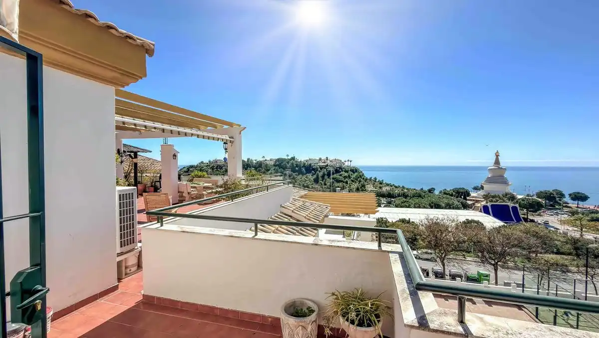 Terrassa de Àtic en venda en Benalmádena amb Aire condicionat, Calefacció i Jardí privat