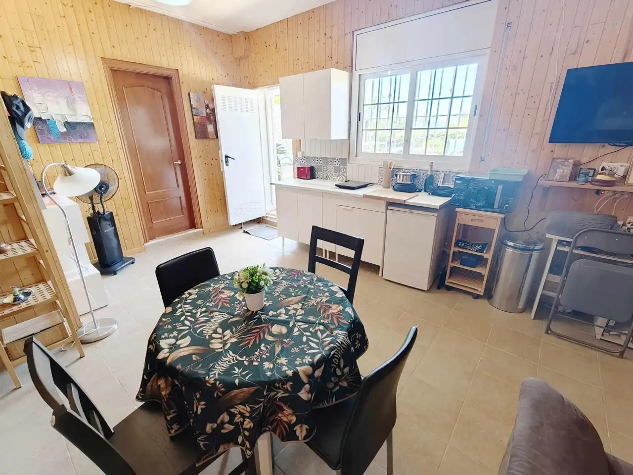 Cuina de Casa o xalet en venda en Lloret de Mar amb Aire condicionat, Jardí privat i Terrassa
