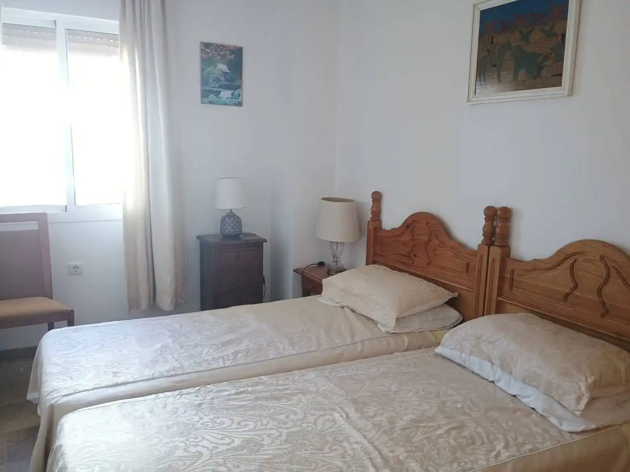 Dormitori de Apartament en venda en Benalmádena amb Terrassa, Moblat i Balcó