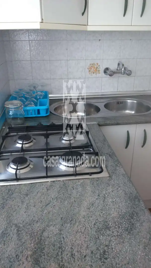 Küche von Wohnung zum Verkauf in Granada mit Möbliert und Balkon