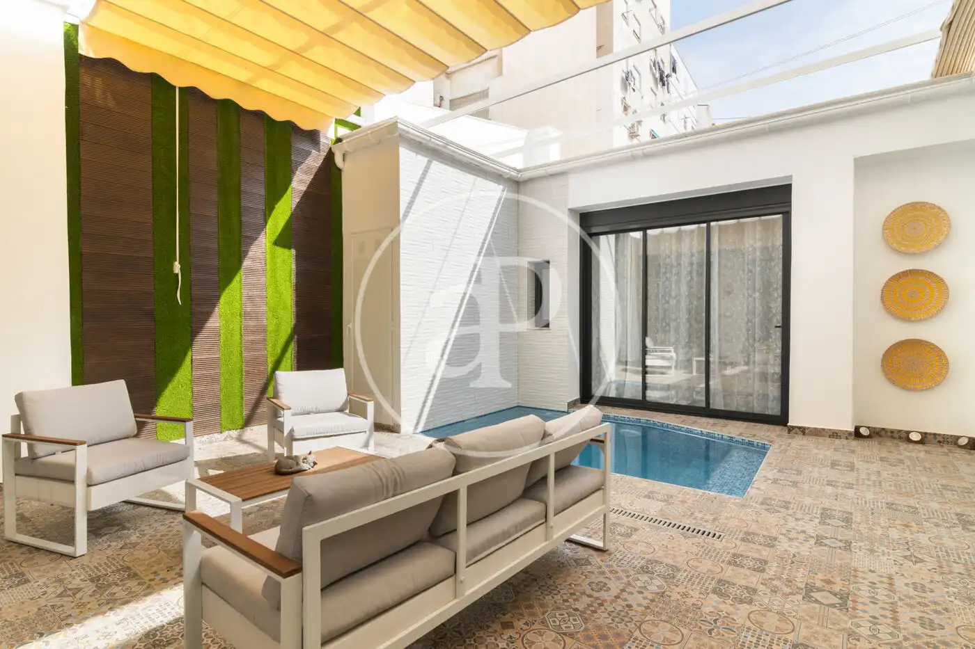 Terrasse von Wohnung zum Verkauf in Valencia mit Klimaanlage, Heizung und Terrasse