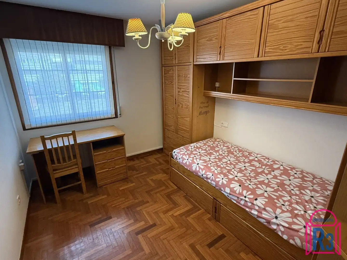 Schlafzimmer von Wohnung zur Miete in León Capital  mit Heizung, Terrasse und Möbliert