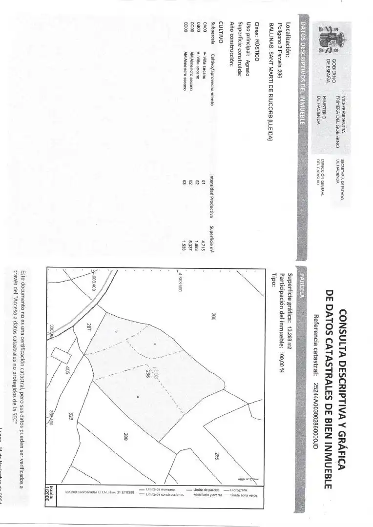 Residencial en venta en Sant Martí de Riucorb