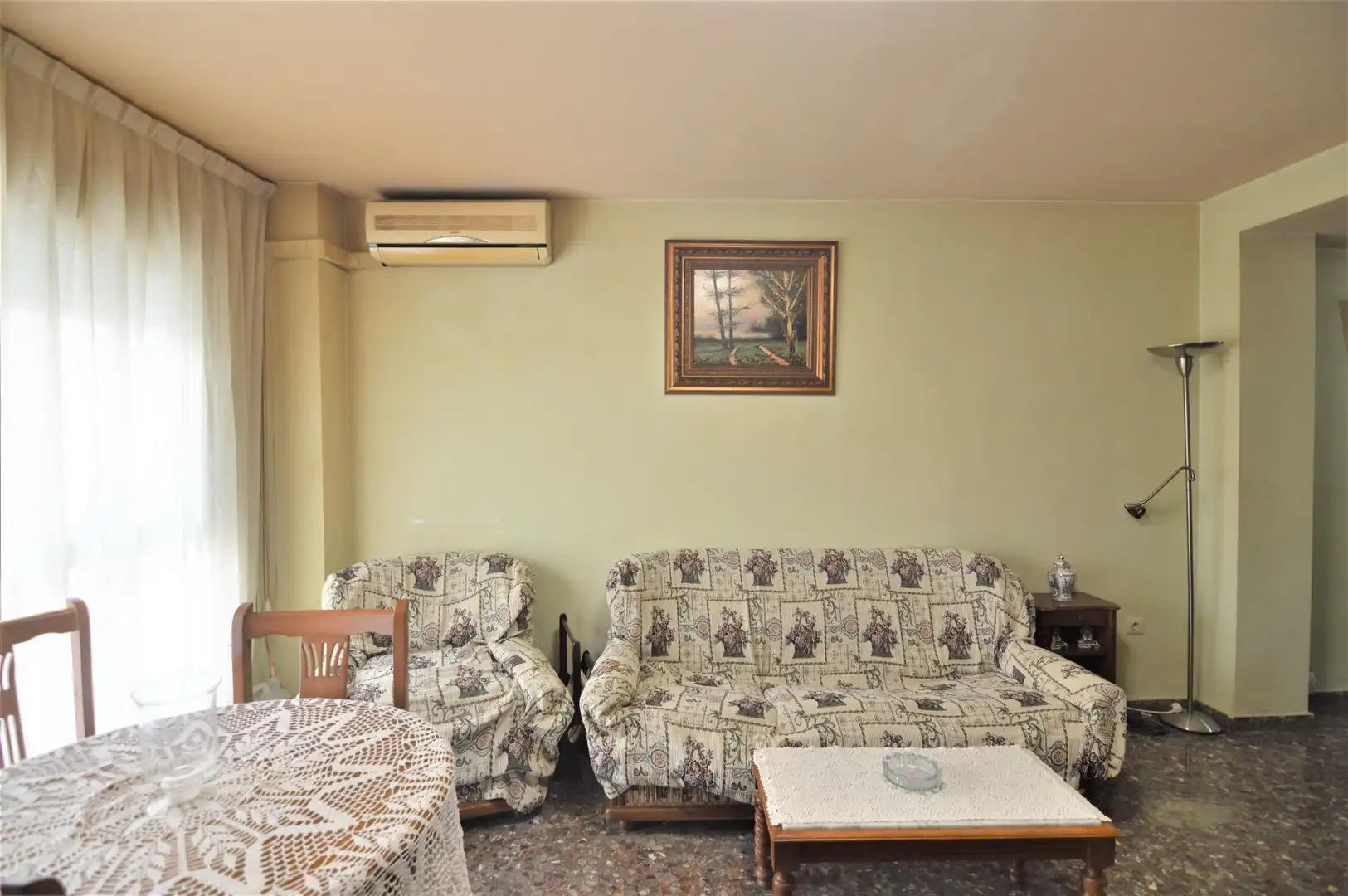 Sala de estar de Piso en venta en Cullera con Aire acondicionado y Amueblado
