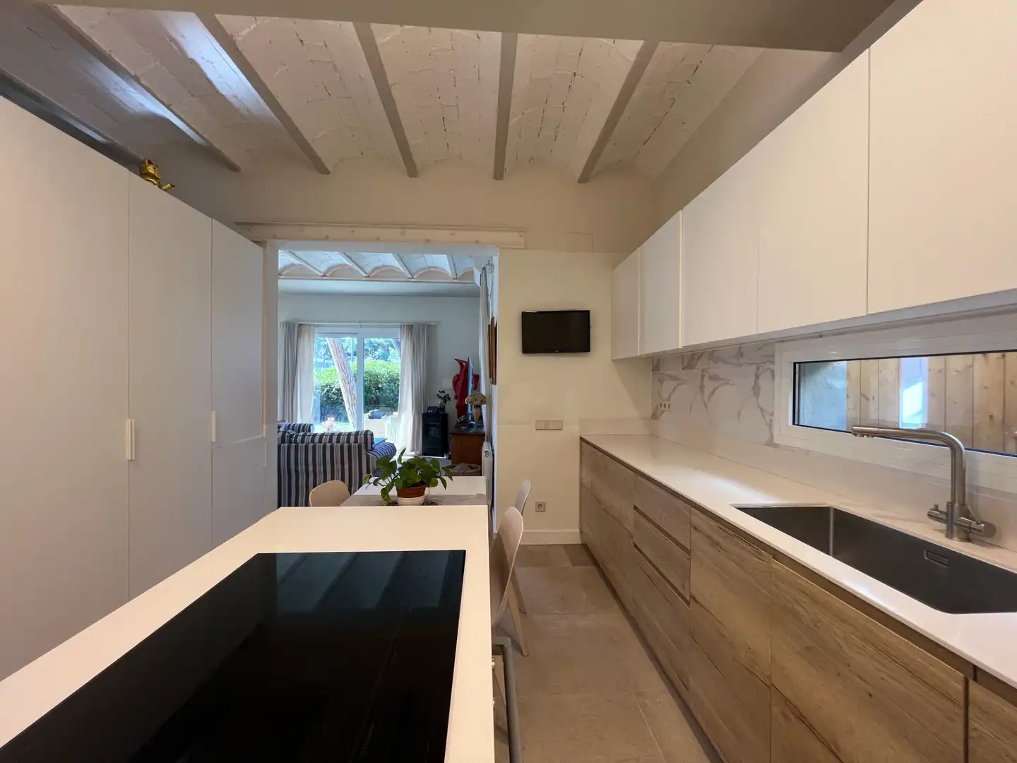 Kitchen of Houses for rent in Castelldefels  with Air Conditioner, Heating and Private garden
