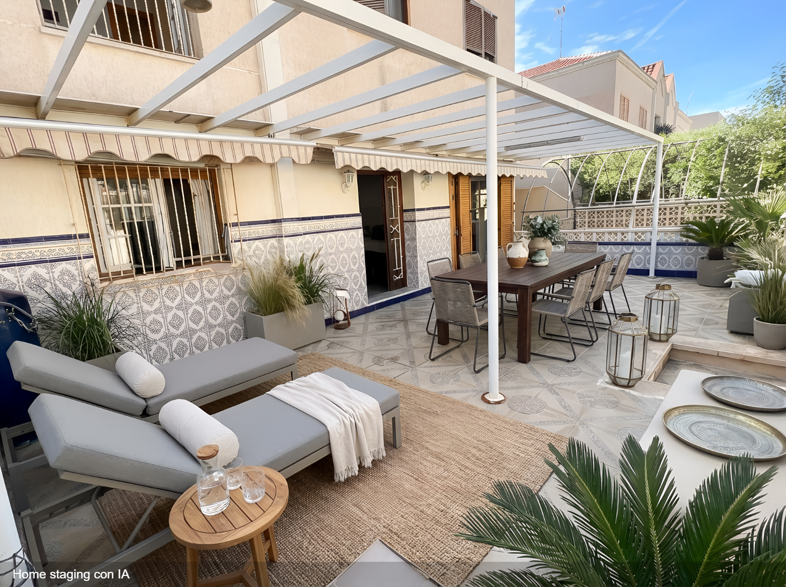 Terrace of Single-family semi-detached for sale in Santa Pola  with Private garden and Terrace