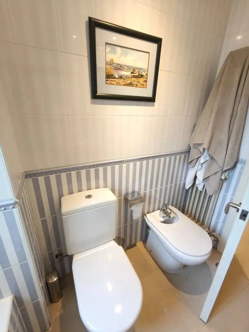 Bathroom of Houses for sale in Sant Andreu de Llavaneres  with Air Conditioner, Heating and Private garden