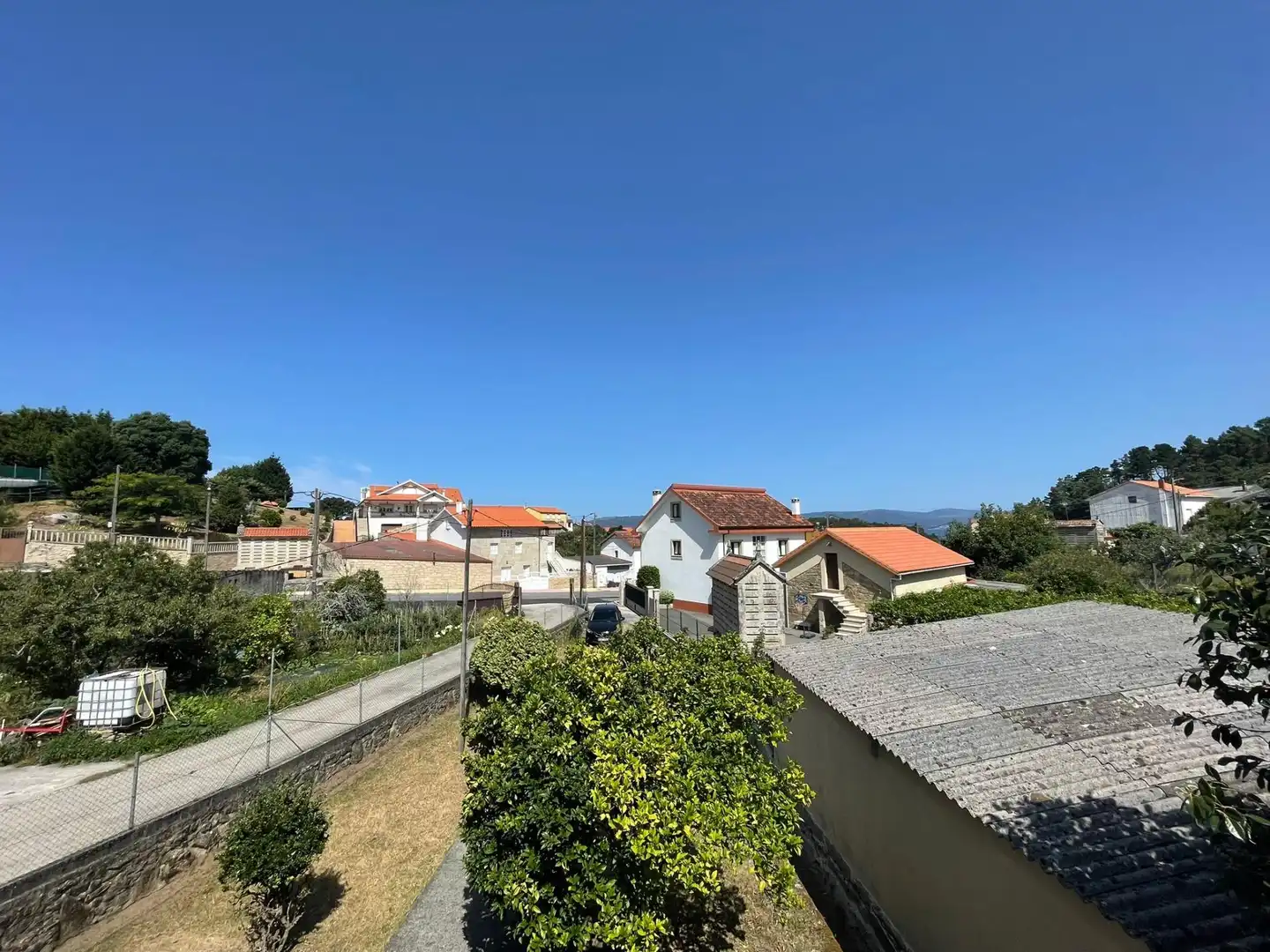 Vista exterior de Casa o chalet en venta en Porto do Son con Jardín privado, Amueblado y Balcón