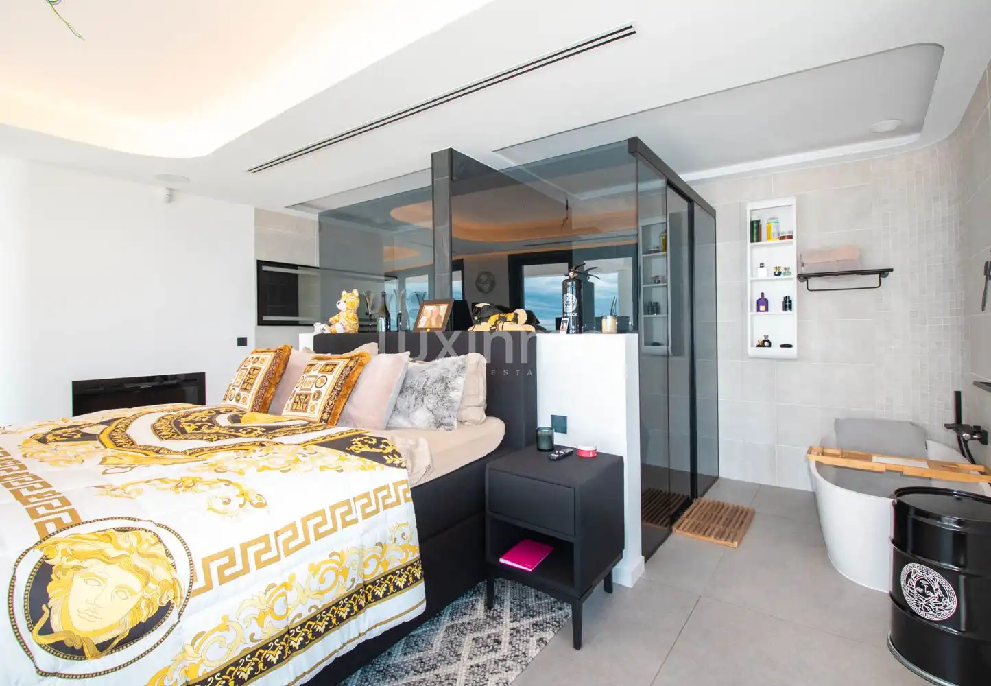 Bedroom of Houses for sale in Jávea / Xàbia  with Air Conditioner, Heating and Private garden