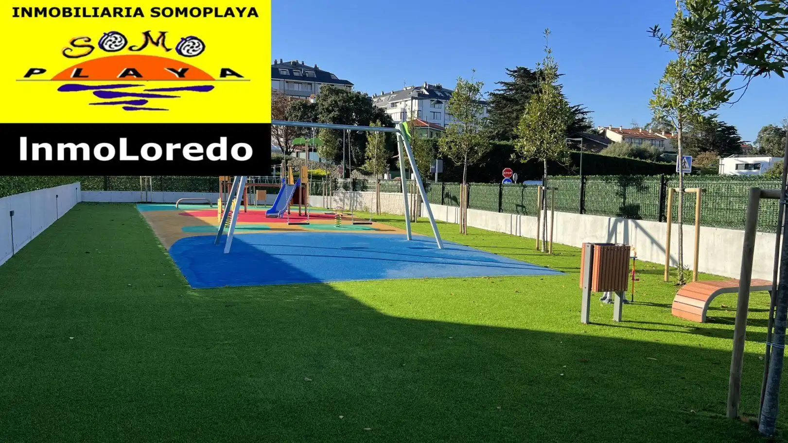 Außenansicht von Wohnung zum Verkauf in Ribamontán al Mar mit Heizung, Privatgarten und Abstellraum