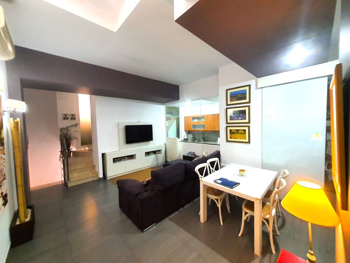 Living room of Duplex for sale in Sant Boi de Llobregat  with Air Conditioner, Heating and Storage room