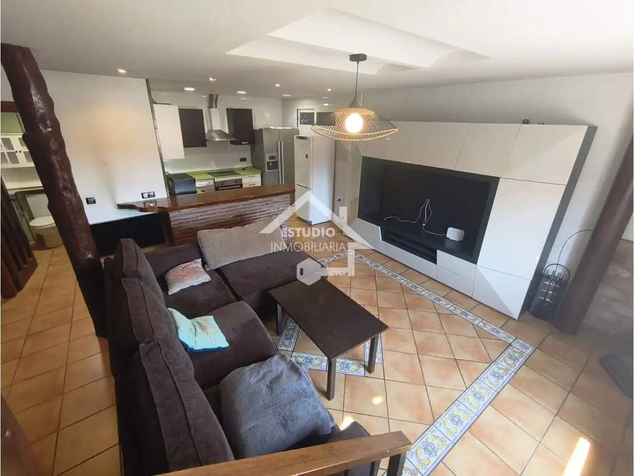 Sala d'estar de Casa o xalet en venda en Villar de Torre amb Aire condicionat, Calefacció i Jardí privat