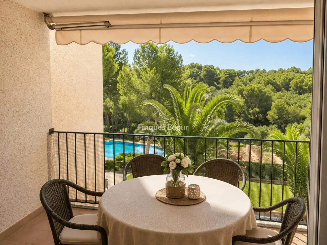 Terrassa de Apartament en venda en Palafrugell amb Calefacció, Terrassa i Moblat