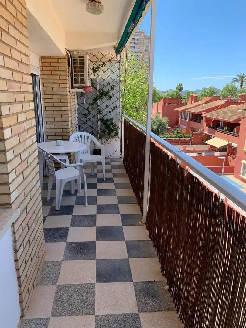 Terraza de Apartamento de alquiler en Cartagena con Aire acondicionado, Terraza y Amueblado