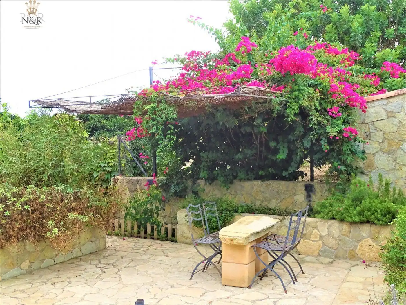 Terraza de Finca rústica en venta en Inca con Aire acondicionado, Calefacción y Jardín privado