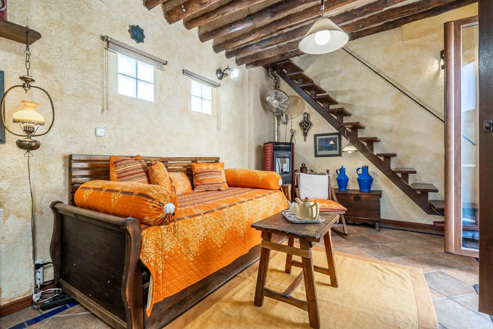 Sala de estar de Casa o chalet en venta en Granada con Terraza y Balcón