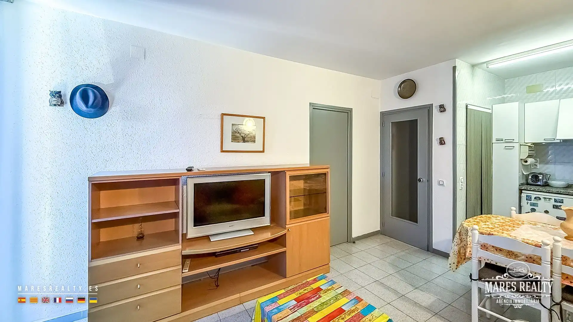 Living room of Flat for sale in Lloret de Mar  with Air Conditioner, Heating and Furnished