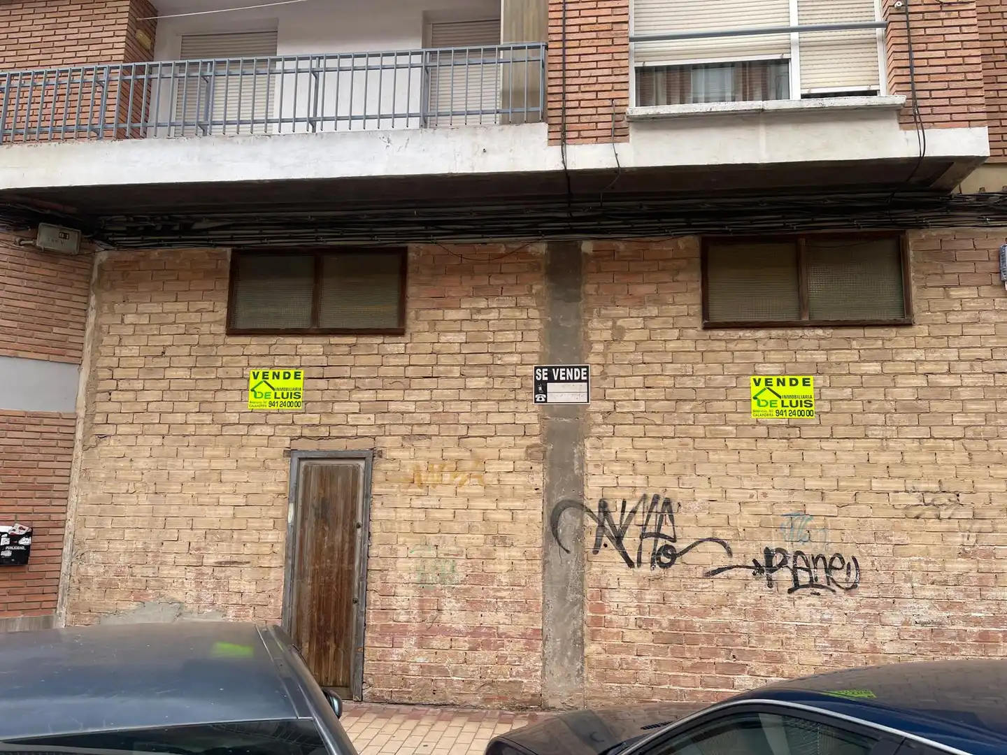 Vista exterior de Local en venda en Calahorra
