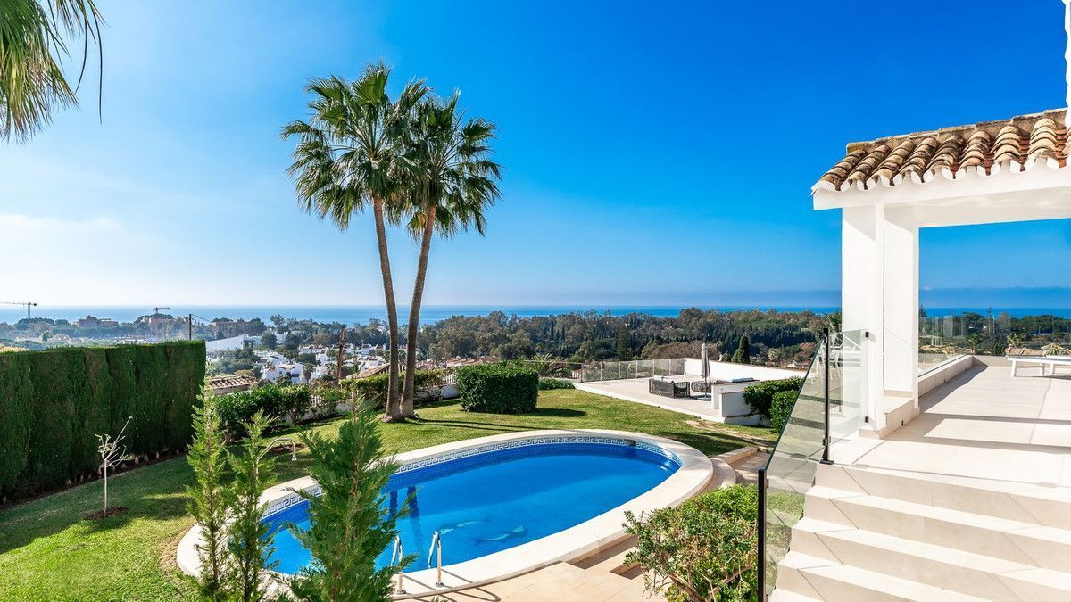 Jardí de Casa o xalet de lloguer en Marbella amb Aire condicionat, Calefacció i Jardí privat