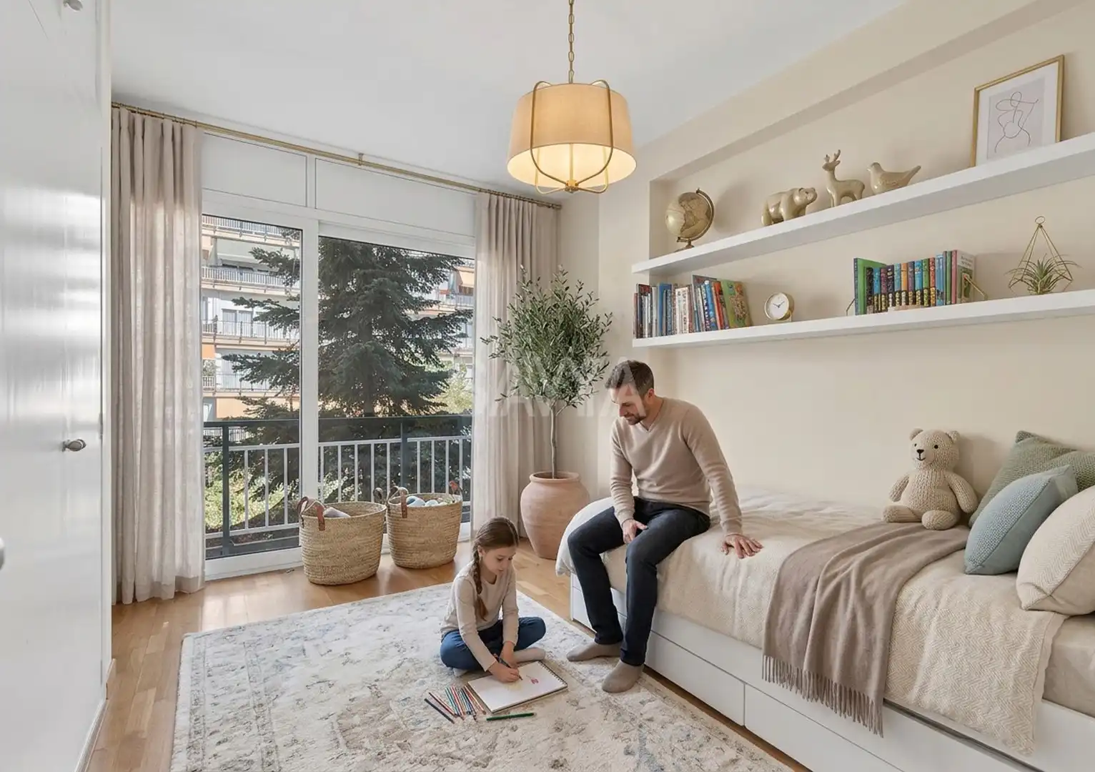 Habitación de Piso en venta en Barcelona con Aire acondicionado, Calefacción y Parquet
