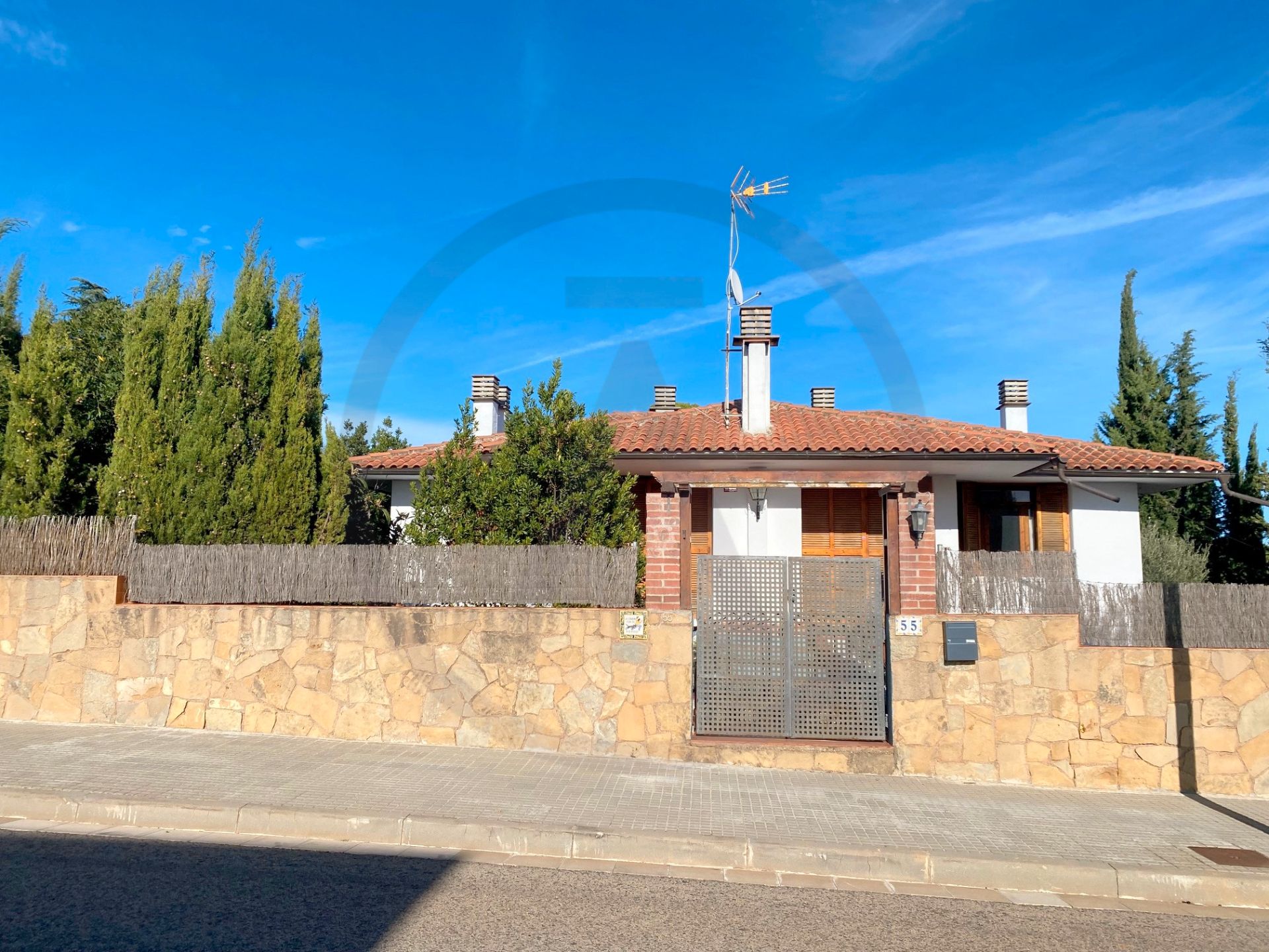 Exterior view of House or chalet for sale in Matadepera  with Air Conditioner, Heating and Private garden