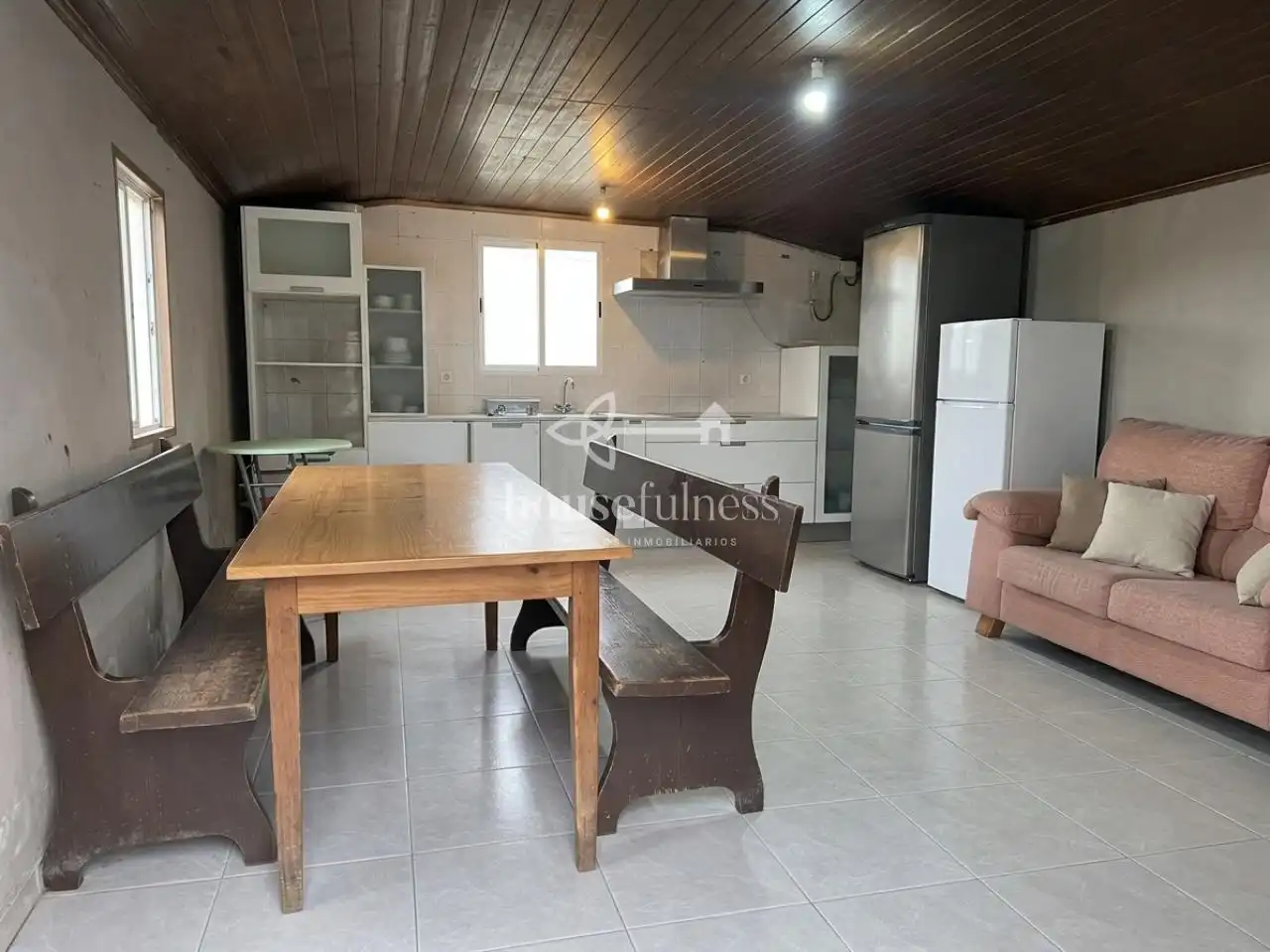 Kitchen of Houses for sale in Narón  with Private garden and Storage room