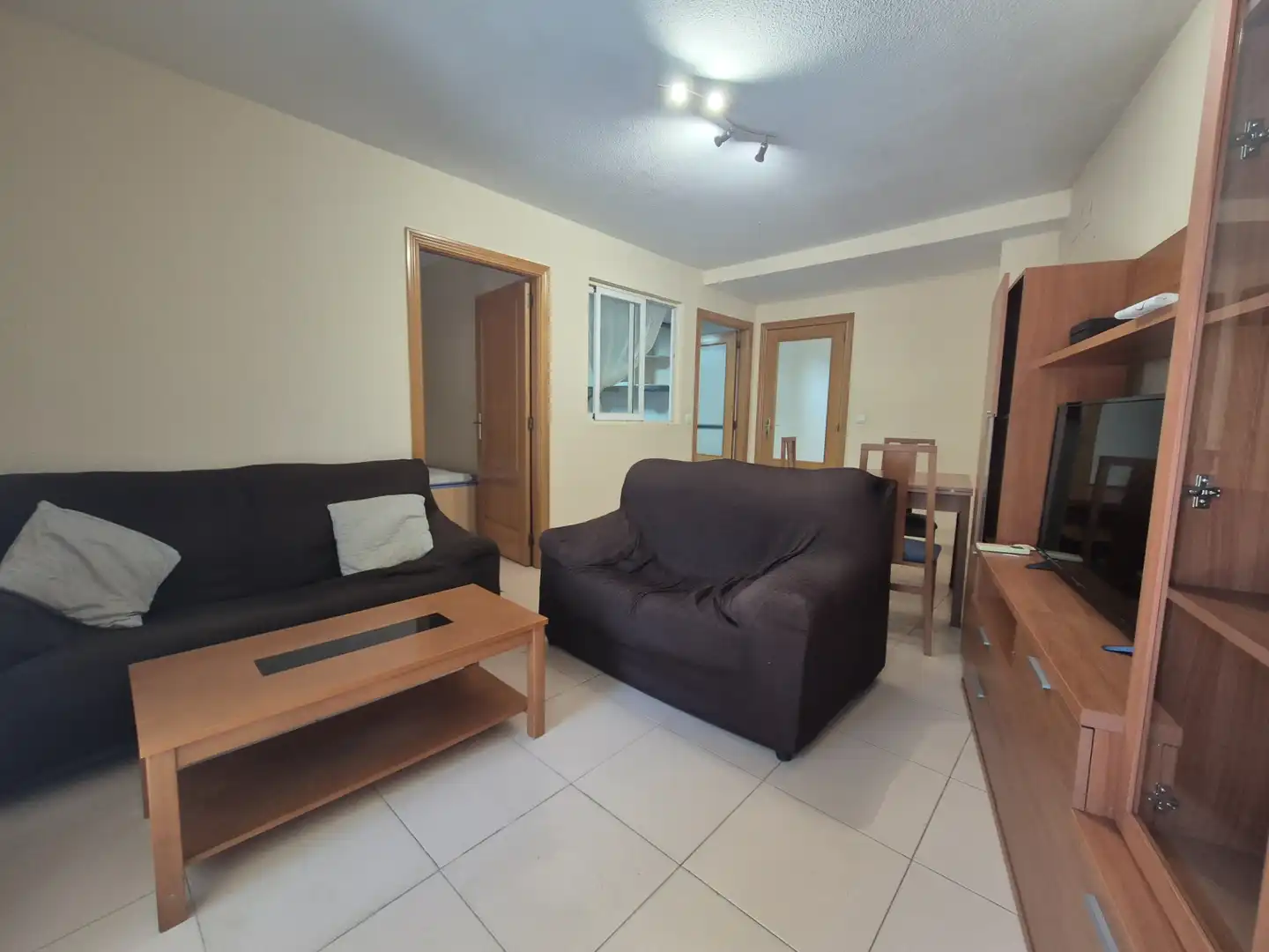 Sala de estar de Apartamento en venta en Badajoz con Aire acondicionado, Calefacción y Amueblado
