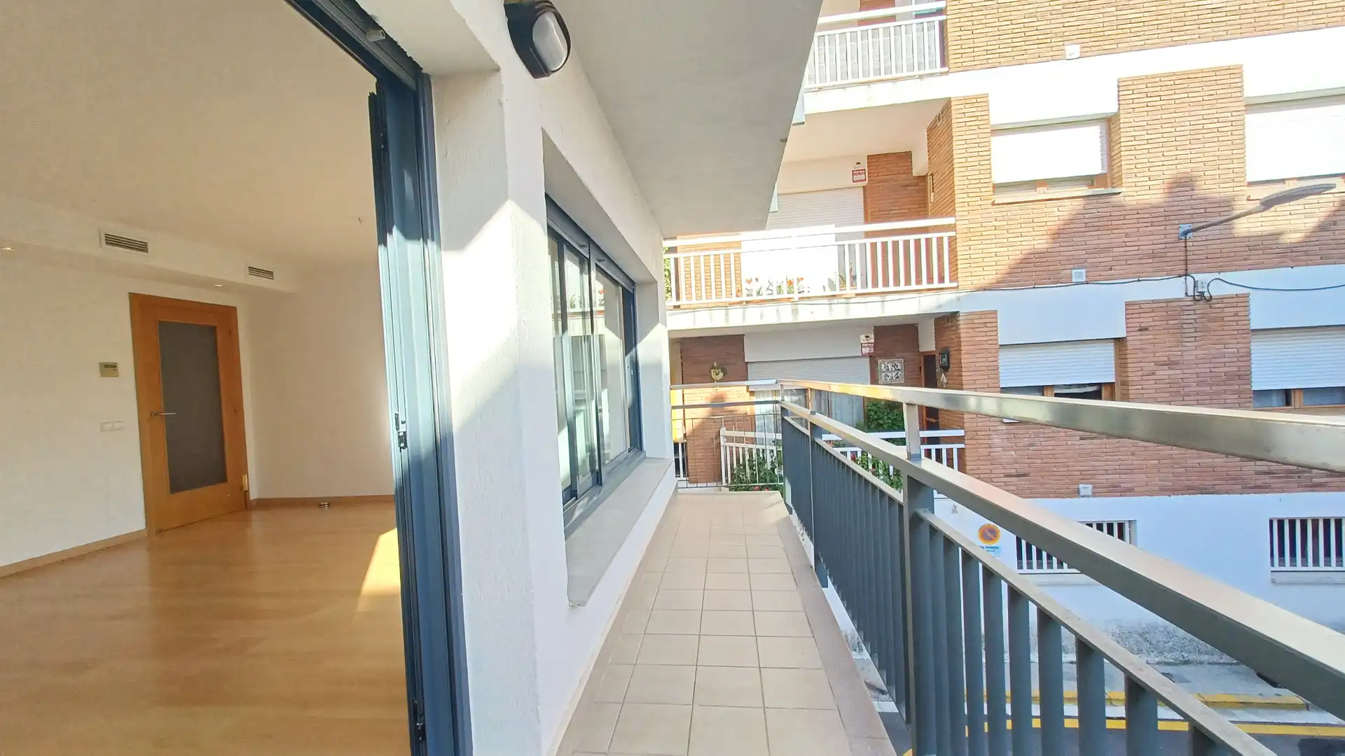 Balcony of Flat for sale in Sant Andreu de Llavaneres  with Air Conditioner, Heating and Parquet flooring
