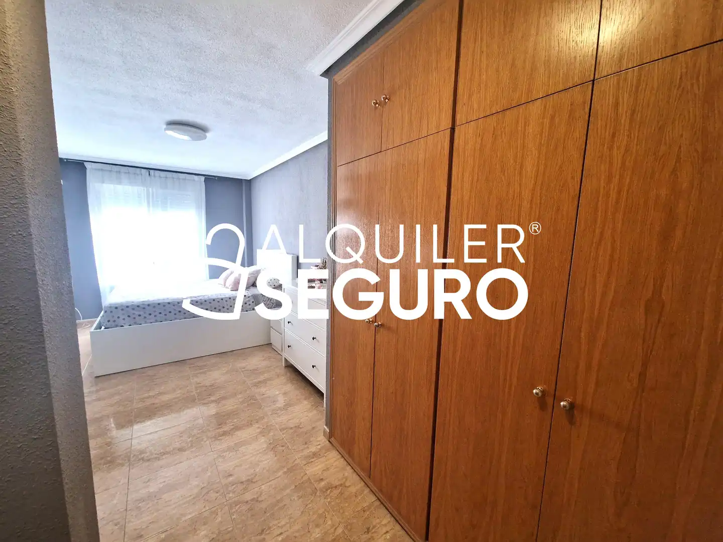 Schlafzimmer von Wohnung zur Miete in Humanes de Madrid mit Klimaanlage, Heizung und Terrasse