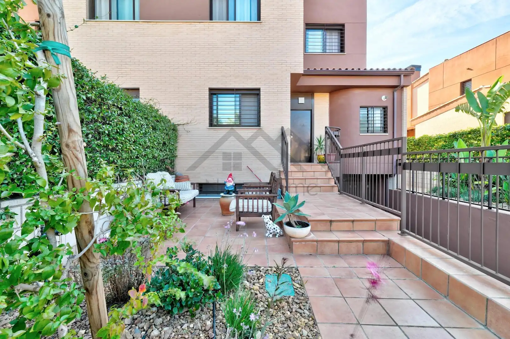 Garden of Detached homes for sale in Bétera  with Air Conditioner, Private garden and Parquet flooring