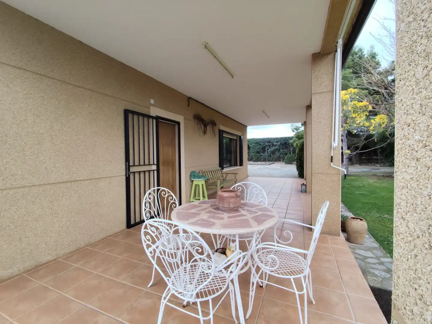 Terrasse von Country house zum Verkauf in Arnedo mit Heizung, Privatgarten und Terrasse