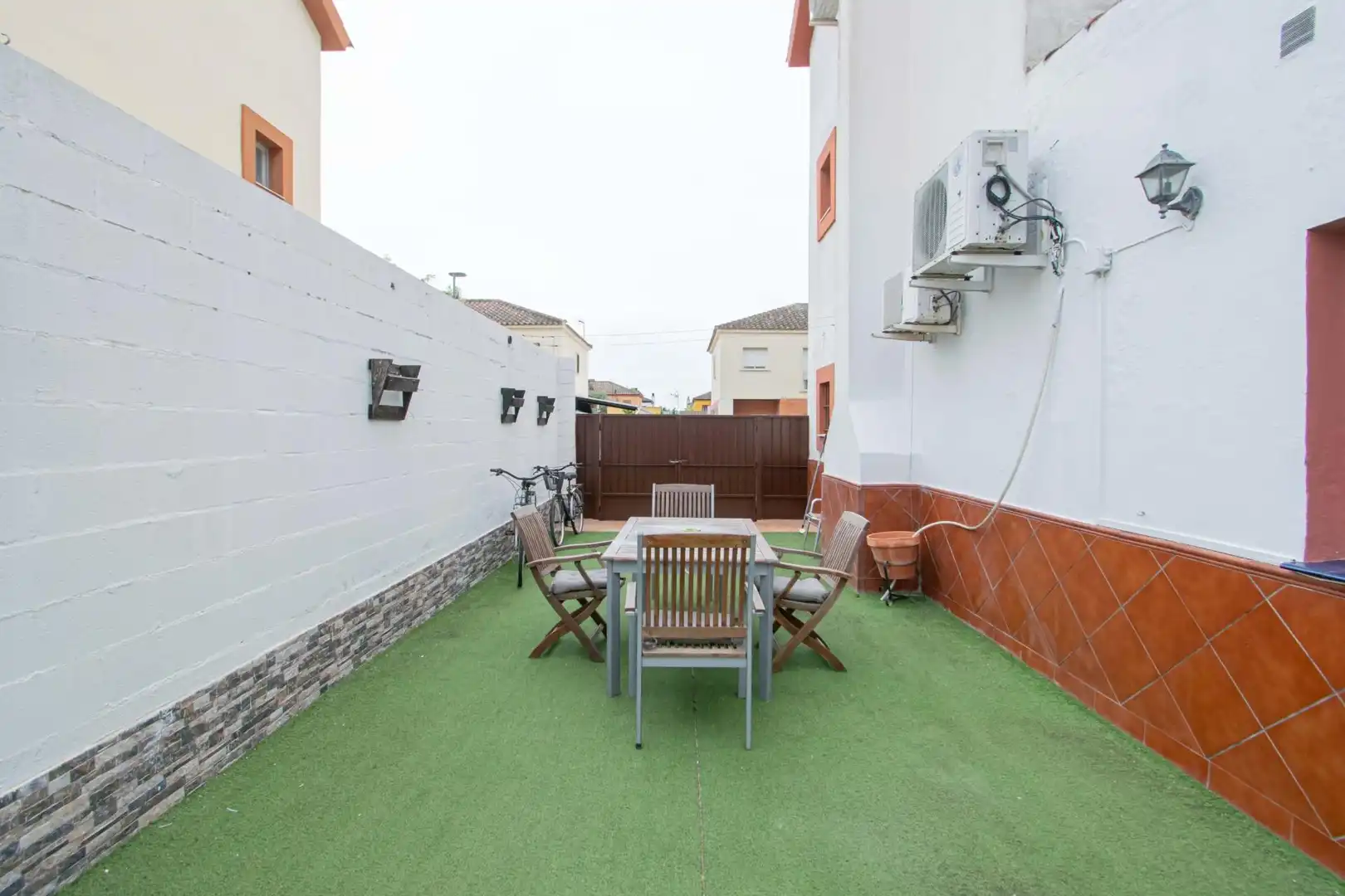 Terrace of Detached homes for sale in Almensilla  with Private garden, Storage room and Swimming Pool